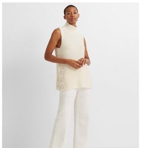 Brand new with tags - Club Monaco Sleeveless Turtle Neck Sweater